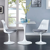 Lippa 28" Square Wood Top Dining Room Table Set - Modern Dining Table Set - BUILDMYPLACE