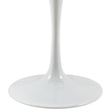 Lippa 36" Round Artifical Marble Dining Room Table Set - Modern Dining Table Set - BUILDMYPLACE