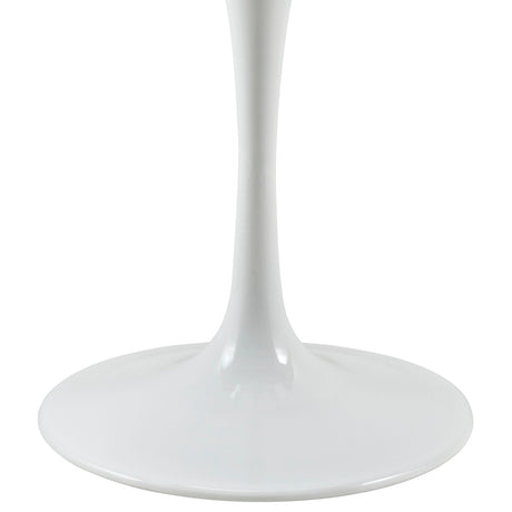 Lippa 36" Round Artifical Marble Dining Room Table Set - Modern Dining Table Set - BUILDMYPLACE