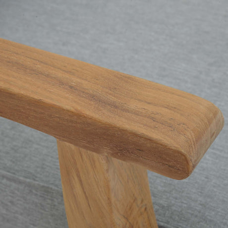 Marina Outdoor Patio Teak Sofa - BUILDMYPLACE