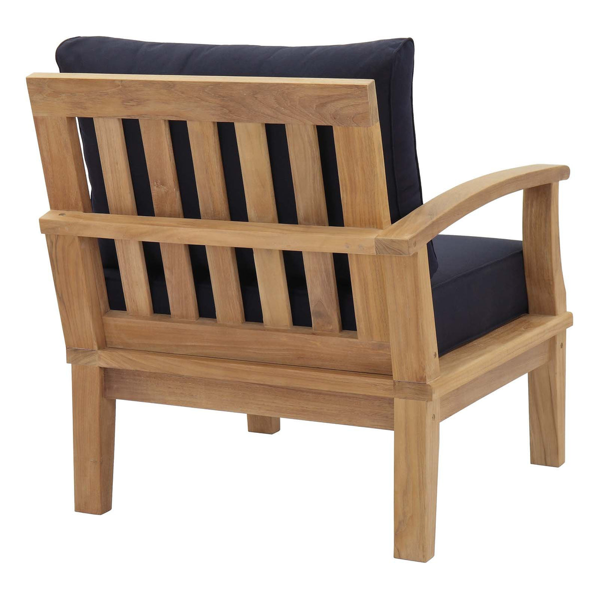 Marina Outdoor Patio Teak Sofa - BUILDMYPLACE