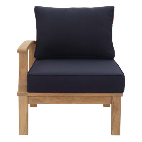 Marina Outdoor Patio Teak Sofa - BUILDMYPLACE