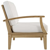 Marina Outdoor Patio Teak Sofa - BUILDMYPLACE