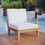 Marina Outdoor Patio Teak Sofa - BUILDMYPLACE