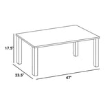 Marina Outdoor Patio Teak Coffee Table