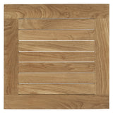 Marina 3 Piece Outdoor Patio Teak Set with Side Table - BUILDMYPLACE