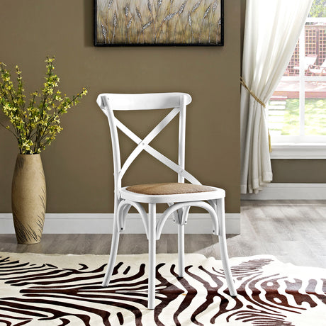 Modern Gear Dining Armless Side Chair - Leisure Tea - Breakfast Chair - BUILDMYPLACE