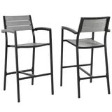 Maine Outdoor Patio Bar Stool - BUILDMYPLACE
