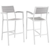 Maine Outdoor Patio Bar Stool - BUILDMYPLACE