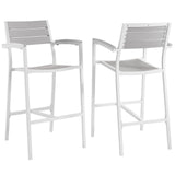 Maine Outdoor Patio Bar Stool - BUILDMYPLACE