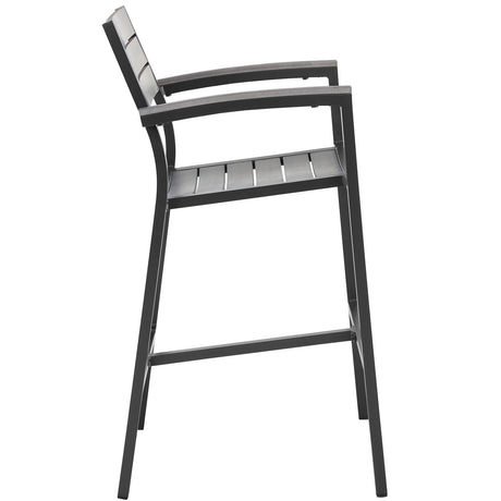 Maine 5 Piece Outdoor Patio Bar Set - BUILDMYPLACE