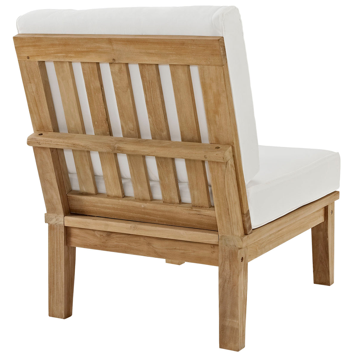 Marina 2 Piece W/ Middle Sofa Outdoor Patio Teak Set - BUILDMYPLACE