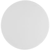 Lippa 28" Round Wood Bar Table In White Stand - Pub Table Round Bar Height Cocktail Table Metal Base - BUILDMYPLACE