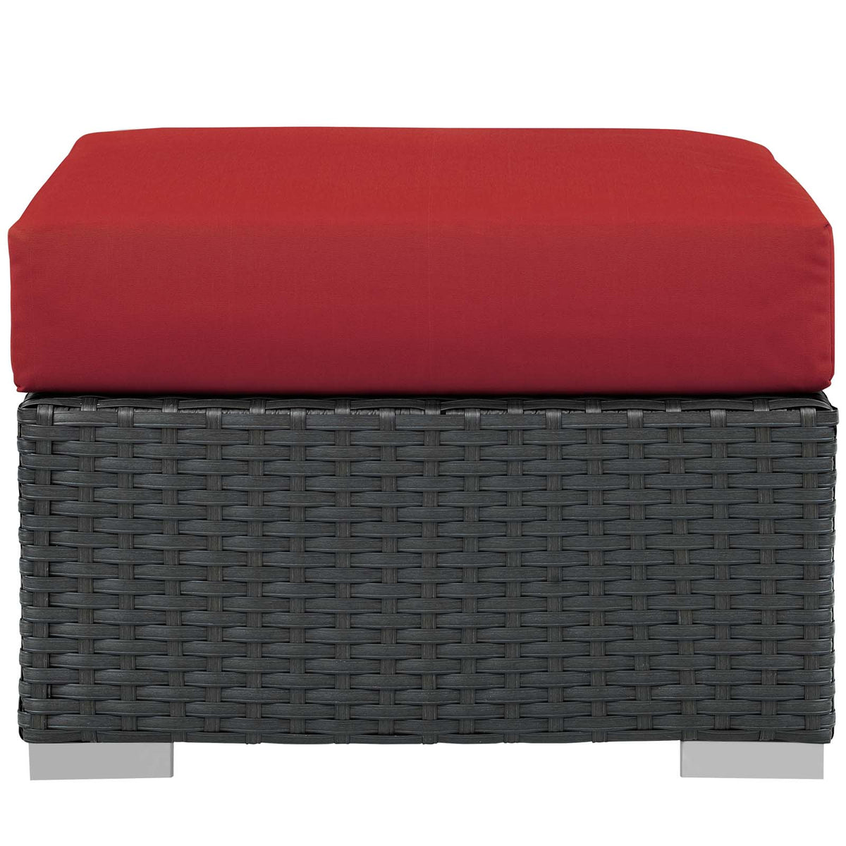 Sojourn Outdoor Patio Sunbrella Ottoman - BUILDMYPLACE