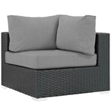 Sojourn Outdoor Patio Sunbrella Corner - BUILDMYPLACE