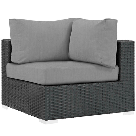 Sojourn Outdoor Patio Sunbrella Corner - BUILDMYPLACE