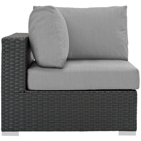 Sojourn Outdoor Patio Sunbrella Corner - BUILDMYPLACE