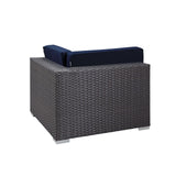 Sojourn Outdoor Patio Sunbrella Corner - BUILDMYPLACE