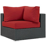 Sojourn Outdoor Patio Sunbrella Corner - BUILDMYPLACE
