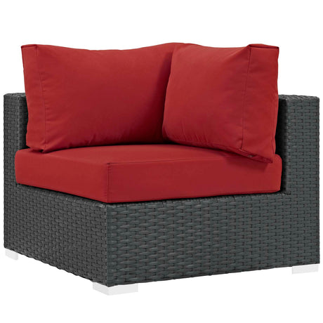 Sojourn Outdoor Patio Sunbrella Corner - BUILDMYPLACE