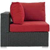 Sojourn Outdoor Patio Sunbrella Corner - BUILDMYPLACE
