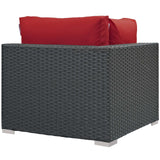 Sojourn Outdoor Patio Sunbrella Corner - BUILDMYPLACE