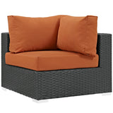 Sojourn Outdoor Patio Sunbrella Corner - BUILDMYPLACE