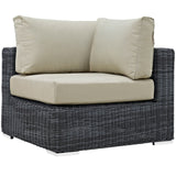 Summon Outdoor Patio Sunbrella Corner - BUILDMYPLACE