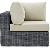 Summon Outdoor Patio Sunbrella Corner - BUILDMYPLACE