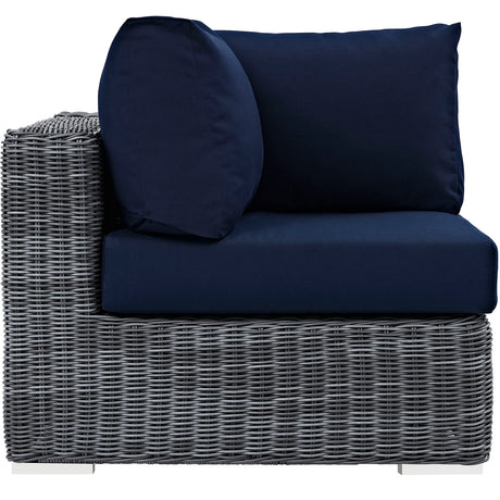 Summon Outdoor Patio Sunbrella Corner - BUILDMYPLACE