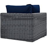 Summon Outdoor Patio Sunbrella Corner - BUILDMYPLACE