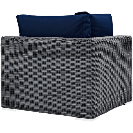 Summon Outdoor Patio Sunbrella Corner - BUILDMYPLACE