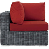 Summon Outdoor Patio Sunbrella Corner - BUILDMYPLACE