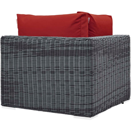 Summon Outdoor Patio Sunbrella Corner - BUILDMYPLACE