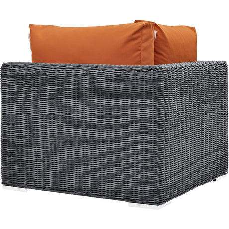 Summon Outdoor Patio Sunbrella Corner - BUILDMYPLACE