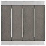 Shore Outdoor Patio Aluminum Side Table - BUILDMYPLACE