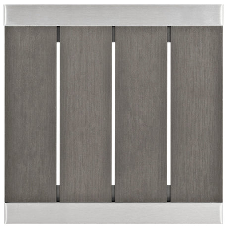 Shore Outdoor Patio Aluminum Side Table - BUILDMYPLACE