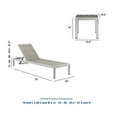Shore 2 Piece Outdoor Patio Set - BUILDMYPLACE