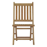 Marina Outdoor Patio Teak Folding Chair - BUILDMYPLACE
