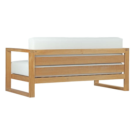 Upland Outdoor Patio Teak Sofa - BUILDMYPLACE