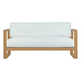 Upland Outdoor Patio Teak Sofa - BUILDMYPLACE