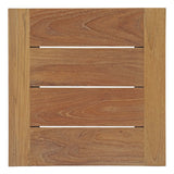 Upland Outdoor Patio Wood Side Table - BUILDMYPLACE