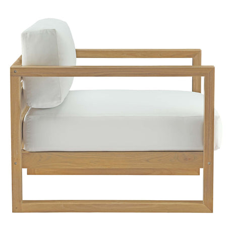 Upland 8 Piece Outdoor Patio Teak Set - BUILDMYPLACE