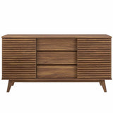 Modern Render 63" Entertainment Center Tv Stand - Storage Organizer for Living Room - BUILDMYPLACE