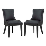 Modern Marquis Faux Leather Leisure Padded Dining Chair - Dining Table Set - BUILDMYPLACE