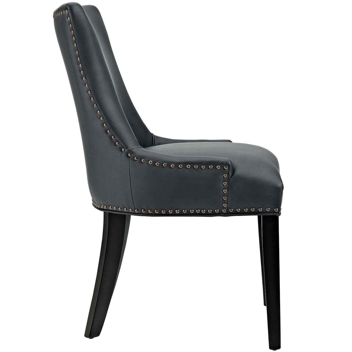 Modern Marquis Faux Leather Leisure Padded Dining Chair - Dining Table Set - BUILDMYPLACE