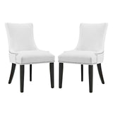 Modern Marquis Faux Leather Leisure Padded Dining Chair - Dining Table Set - BUILDMYPLACE