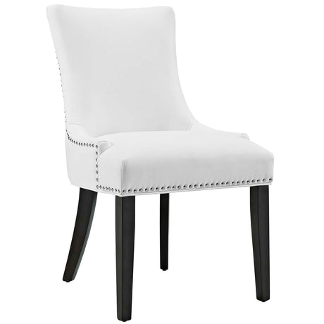 Modern Marquis Faux Leather Leisure Padded Dining Chair - Dining Table Set - BUILDMYPLACE
