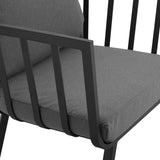 Riverside Outdoor Patio Aluminum Armchair Set of 2