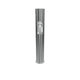 Single-Handle Single Hole Modern Deck Mount Bathroom Sink Faucet in Chrome Finish with 2 Pcs Hot & Cold 27.56 in. Hose